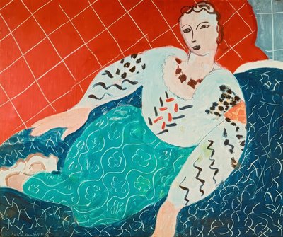 Roemeense (Perzische) blouse door Henri Matisse
