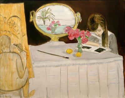 De schildersessie door Henri Matisse