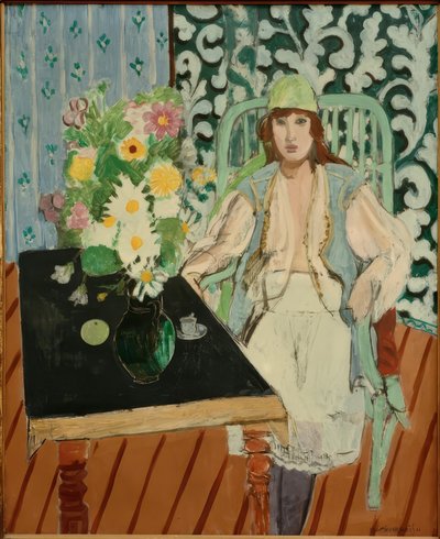 De zwarte tafel door Henri Matisse