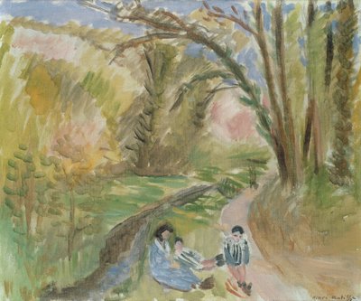 Landschap, Zuid-Frankrijk (schilderij) door Henri Matisse