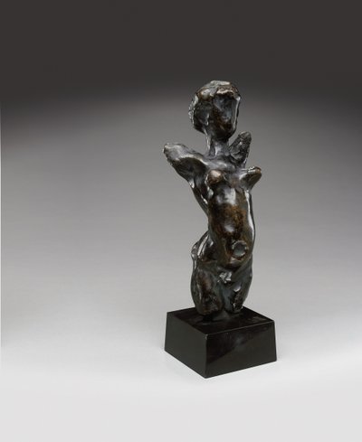 Leven - Torso met hoofd, bedacht in 1906, deze versie gegoten door Valsuani in 1951 (brons met bruine patina) door Henri Matisse