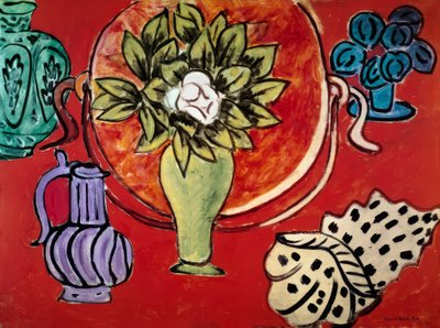 Stilleven met magnolia door Henri Matisse