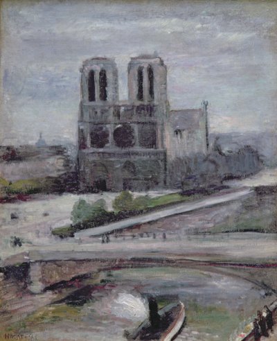 Notre Dame (olieverf op doek) door Henri Matisse
