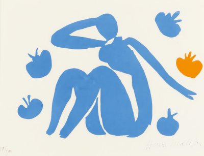 Naakt met sinaasappels door Henri Matisse