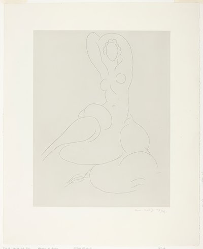 Naakt door Henri Matisse