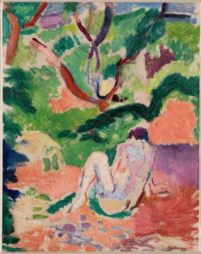 Naakt in een bos door Henri Matisse