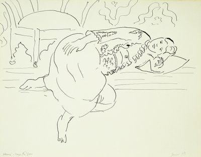 Odalisque door Henri Matisse