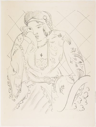 Oosters met drieklauwig kruis door Henri Matisse