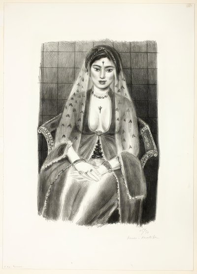 Perzische vrouw door Henri Matisse