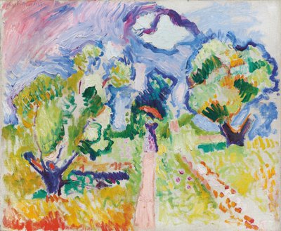 Promenade des oliviers door Henri Matisse