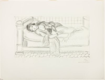 Liggende figuur door Henri Matisse