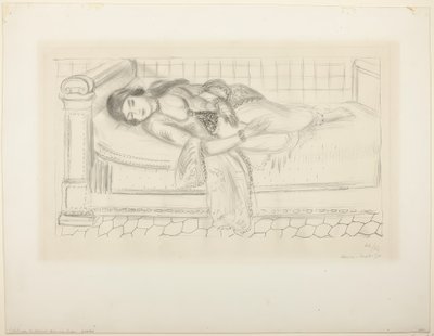 Liggende figuur door Henri Matisse