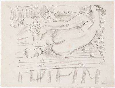 Liggend naakt door Henri Matisse