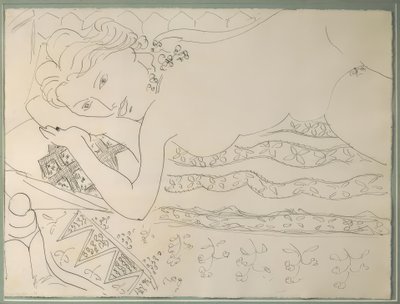 Liggend naakt door Henri Matisse