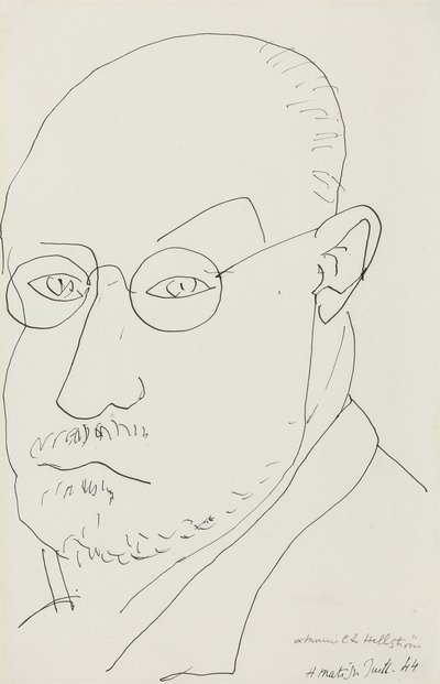Zelfportret door Henri Matisse