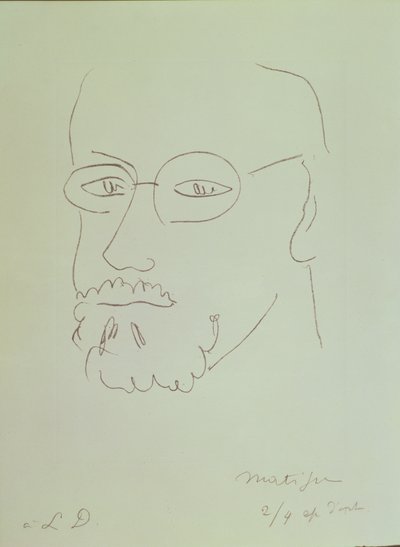 Zelfportret door Henri Matisse