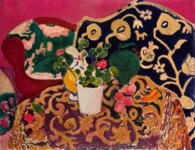 Spaans stilleven, ca. 1910-11 (olieverf op doek) door Henri Matisse
