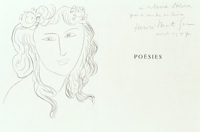 Stephane Mallarme, Poëzie door Henri Matisse