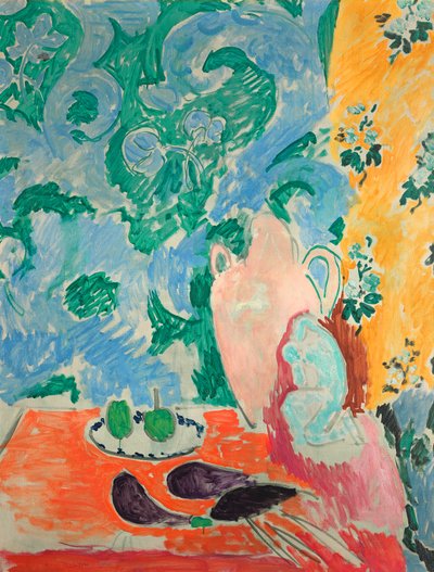 Stilleven met aubergines door Henri Matisse