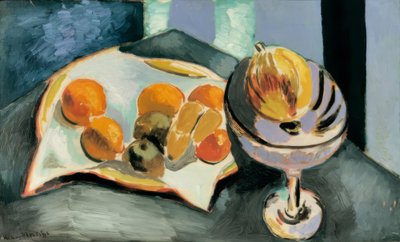 Stilleven met fruit door Henri Matisse