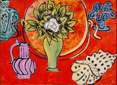 Stilleven met een magnolia door Henri Matisse