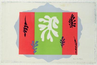 De danser (kleurenlitho) door Henri Matisse
