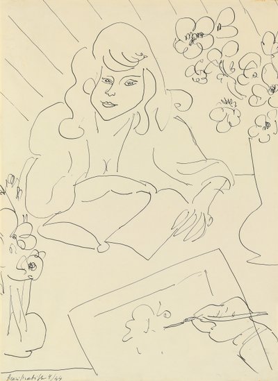 Het model door Henri Matisse