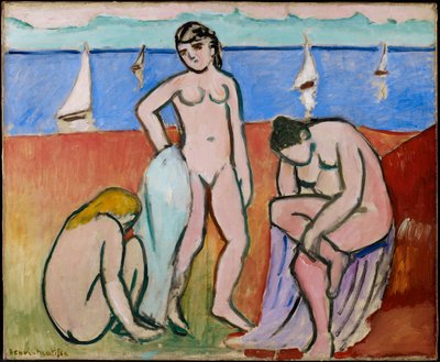 Drie baders door Henri Matisse