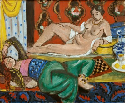 Twee Odalisken door Henri Matisse
