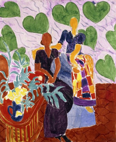 Twee vrouwen door Henri Matisse