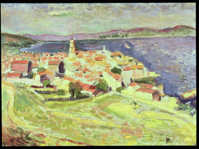 Uitzicht op St. Tropez door Henri Matisse