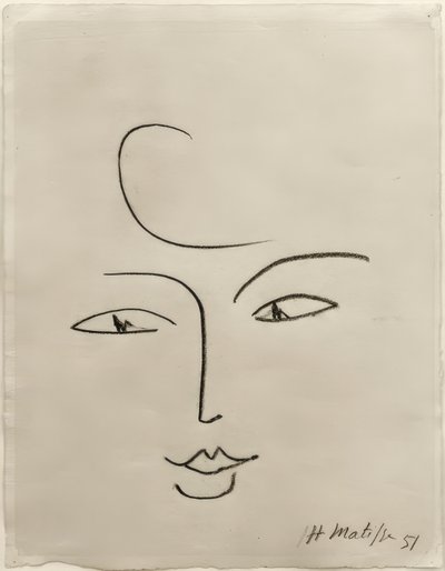 Gezicht door Henri Matisse