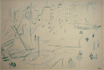Havenaanzicht door Henri Matisse