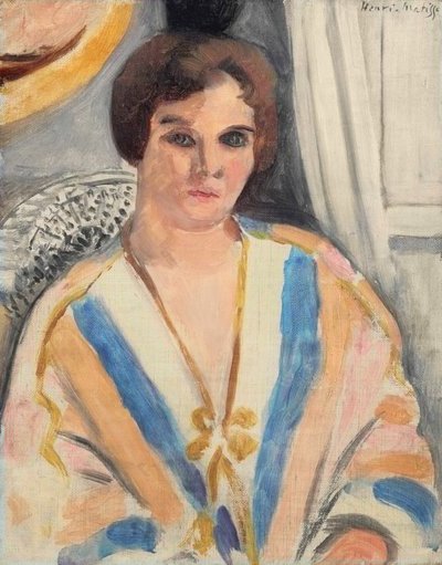 Vrouw in Oosters kostuum door Henri Matisse