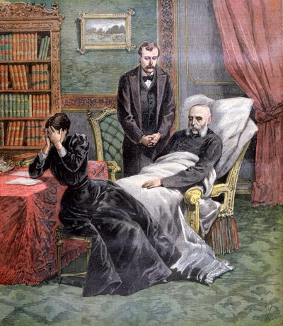 Dood van Jules Ferry, 1893 door Henri Meyer