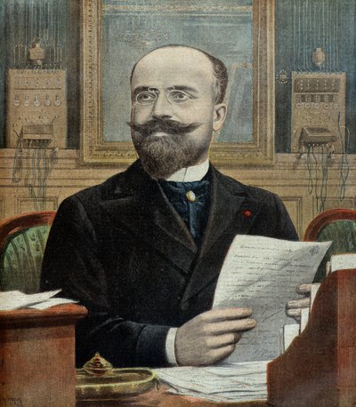 De prefect van de Parijse politie Charles Blanc door Henri Meyer