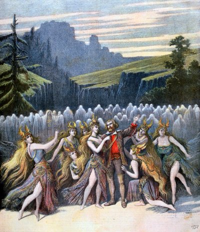 Rust in Vrede, uitvoering in het Théâtre de la Gaîté, 1894 door Henri Meyer