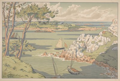 Aspecten van de natuur: Het eiland door Henri Rivière