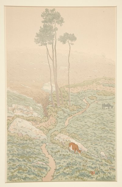 Brune Matinale, uit La Feerie des Heures door Henri Rivière