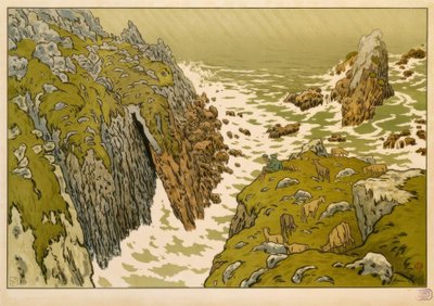 De Klif door Henri Rivière
