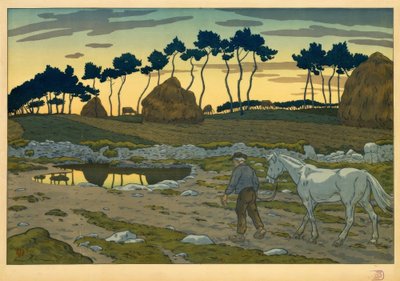 De Schemering door Henri Rivière