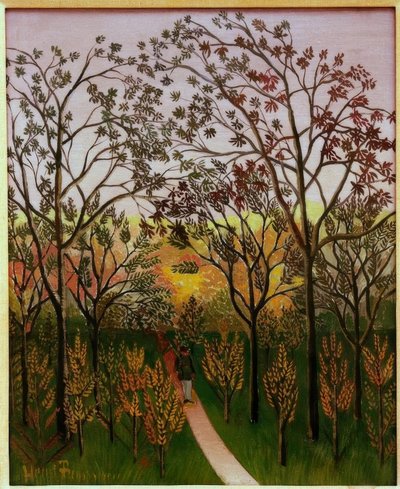 Een Hoek van het Plateau van Bellevue door Henri Rousseau