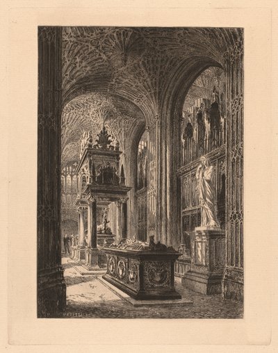 Westminster, Henry VII Kapel door Henri Toussaint