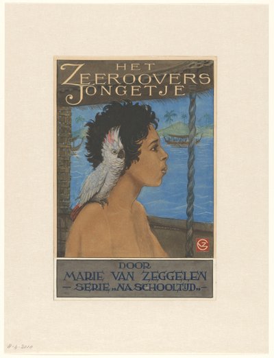 Titelblad voor de Het Zeeroovers Jongetje van Marie van Zeggelen door Henri Verstijnen