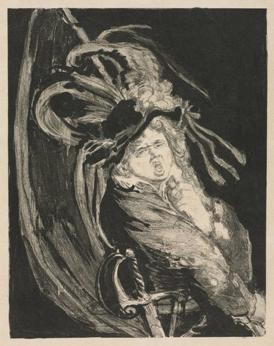 Vaandeldrager door Henri de Groux