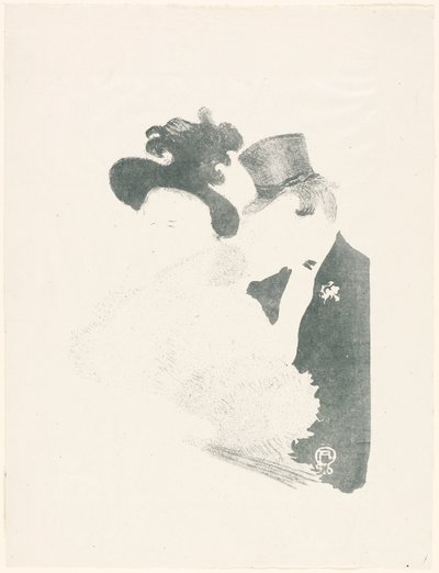 Bij het Concert door Henri de Toulouse-Lautrec