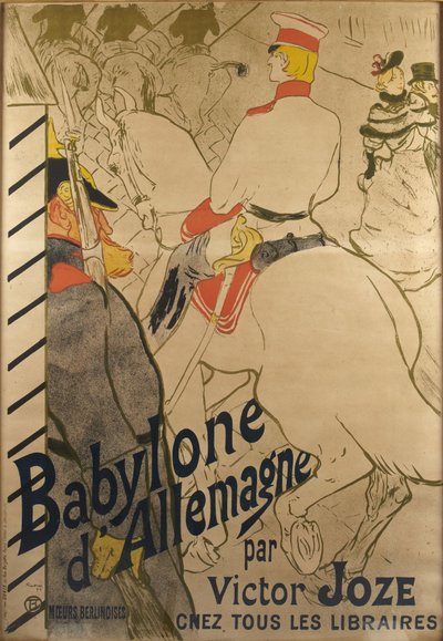 Babylon in Duitsland door Henri de Toulouse-Lautrec