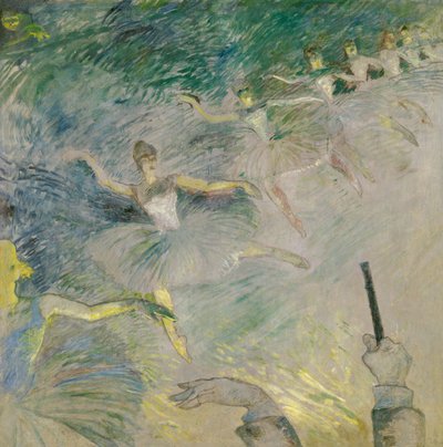 Balletdansers door Henri de Toulouse-Lautrec