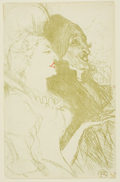 Carnaval door Henri de Toulouse-Lautrec
