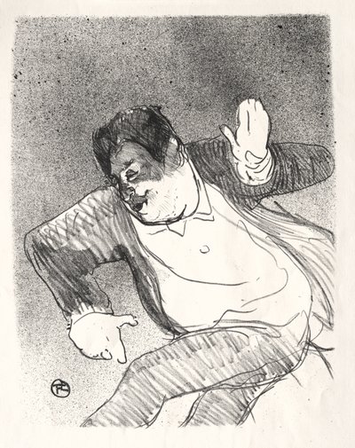 Caudieux door Henri de Toulouse-Lautrec